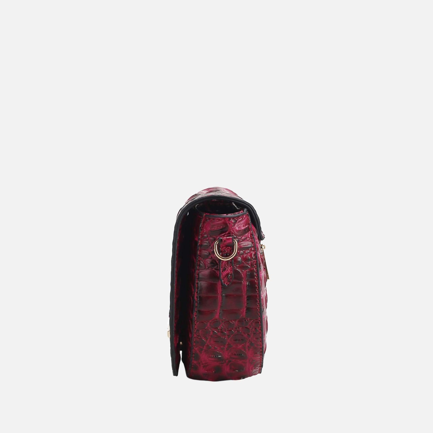 MKF Collection by Mia K. - Amalia Solid Croc Crossbody Bag