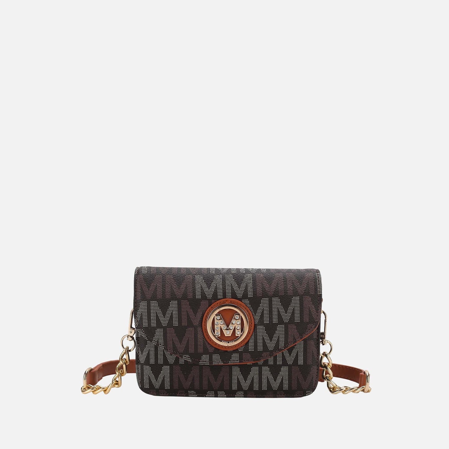MKF Collection by Mia K. - Ferrara M Signature Women's Crossbody Handbag