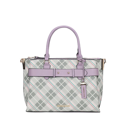 MKF Collection by Mia K. - Vivian Plaid Shoulder Bag