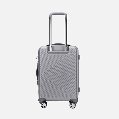 MKF Collection by Mia K. - Felicity Carry-on Roller and Cosmetic Case Set