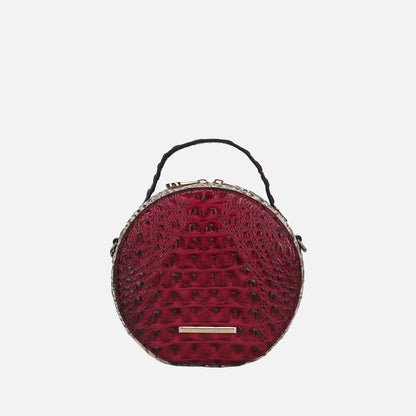 MKF Collection by Mia K. - Ynnari Croc Round Crossbody Bag