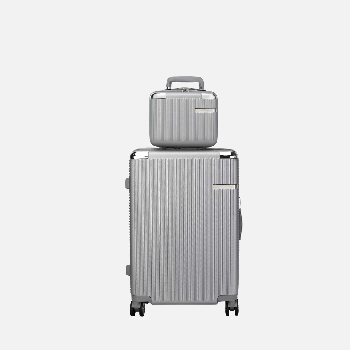 MKF Collection by Mia K. - Tulum Carry-on Roller and Cosmetic Case Set
