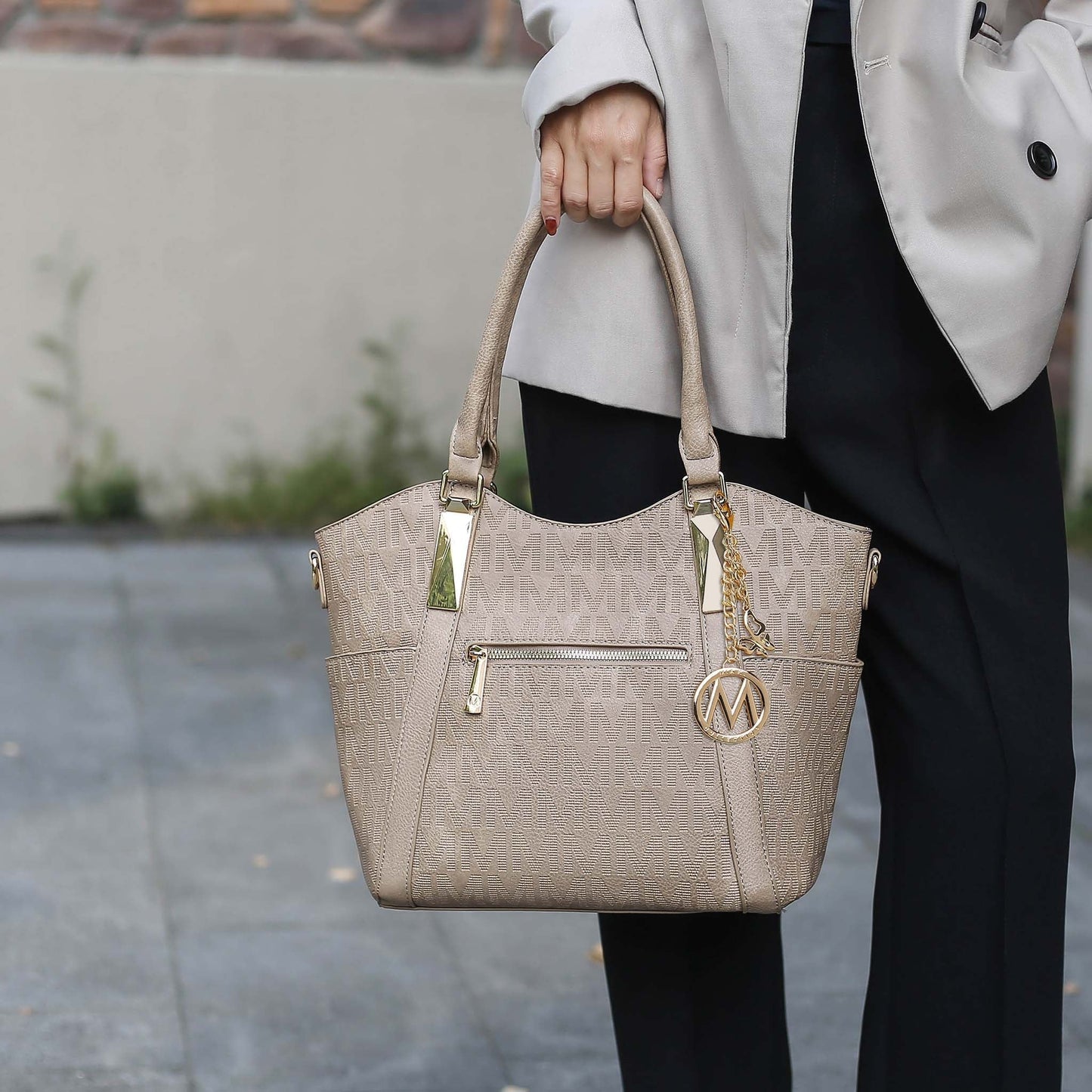 MKF Collection by Mia K. - Hazel  Signature Tote Bag