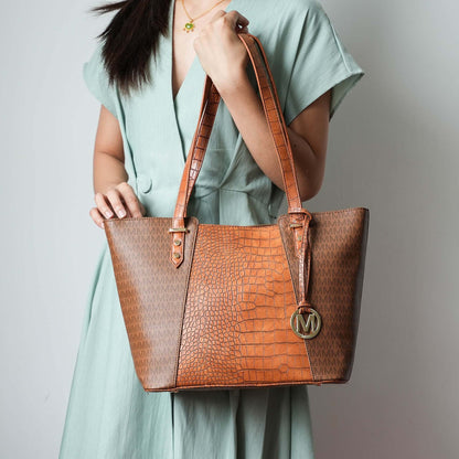 MKF Collection by Mia K. - Lippa M Signature Tote and Set