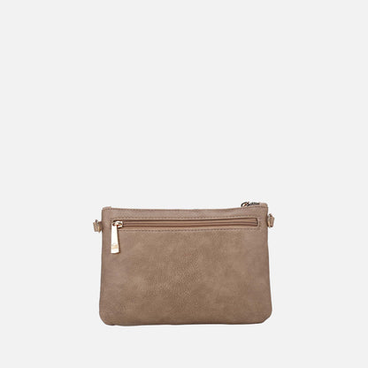 MKF Collection by Mia K. - Alisson Printed Flag Crossbody Bag