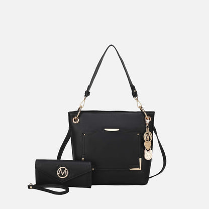 MKF Collection by Mia K. - Grace Shoulder Bag and Set