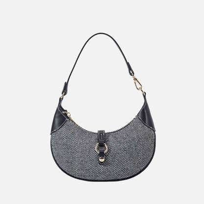 MKF Collection by Mia K. - Mire Half Moon Shoulder Bag