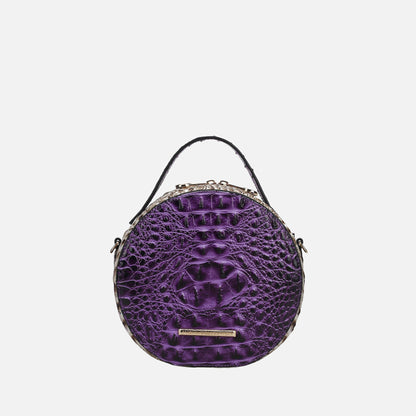 MKF Collection by Mia K. - Ynnari Croc Round Crossbody Bag