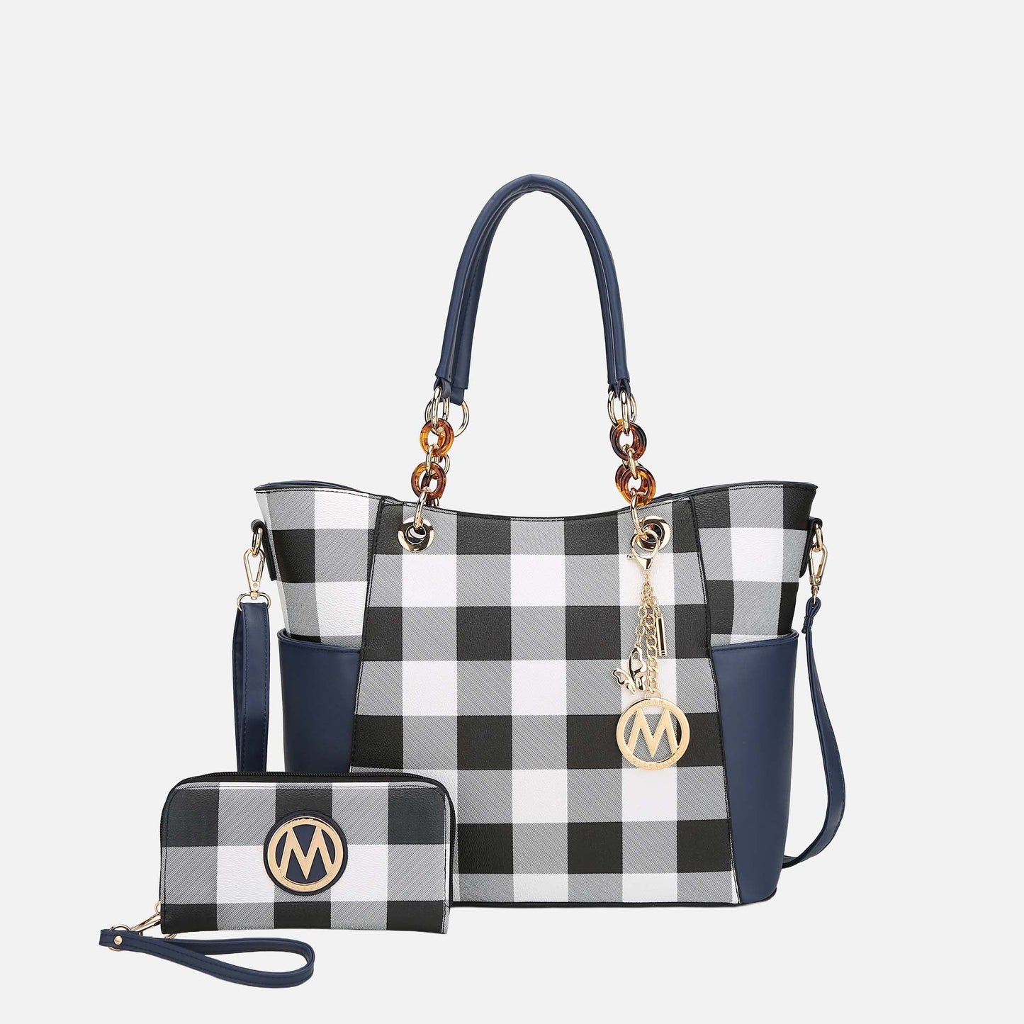 MKF Collection by Mia K. - Bonita Tote Bag and Wallet Set
