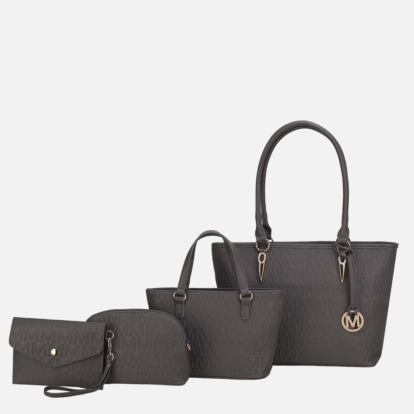 MKF Collection by Mia K. - Edelyn Signature Tote Bag and Set