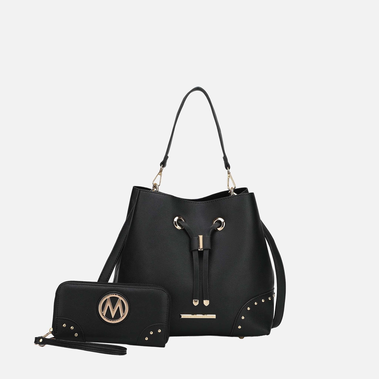 MKF Collection by Mia K. - Callie Bucket Bag and Wallet Set