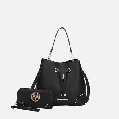 MKF Collection by Mia K. - Callie Bucket Bag and Wallet Set