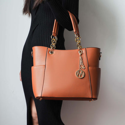 MKF Collection by Mia K. - Bonita Tote Bag and Wallet Set