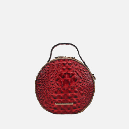 MKF Collection by Mia K. - Ynnari Croc Round Crossbody Bag