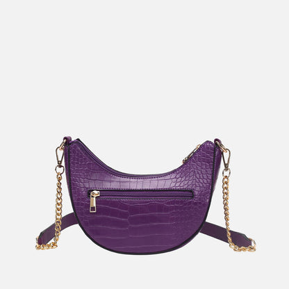 MKF Collection by Mia K. - Amira Embossed Crossbody Bag