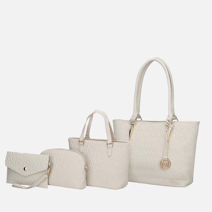MKF Collection by Mia K. - Edelyn Signature Tote Bag and Set