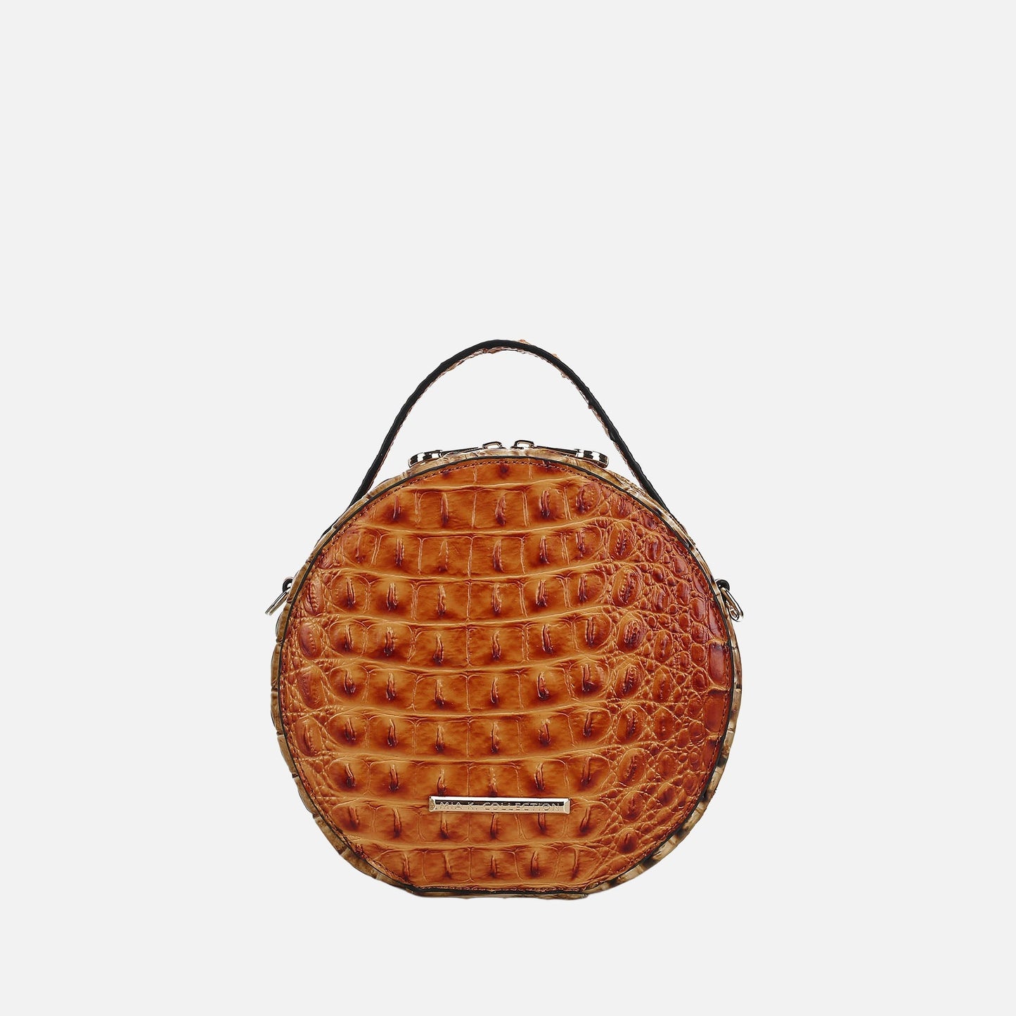 MKF Collection by Mia K. - Ynnari Croc Round Crossbody Bag
