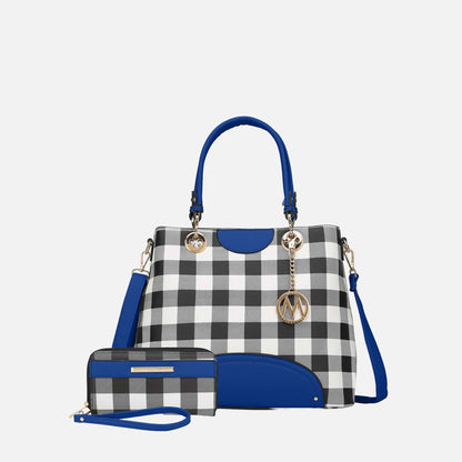MKF Collection by Mia K. - Gabriella Handbag and Wallet Set