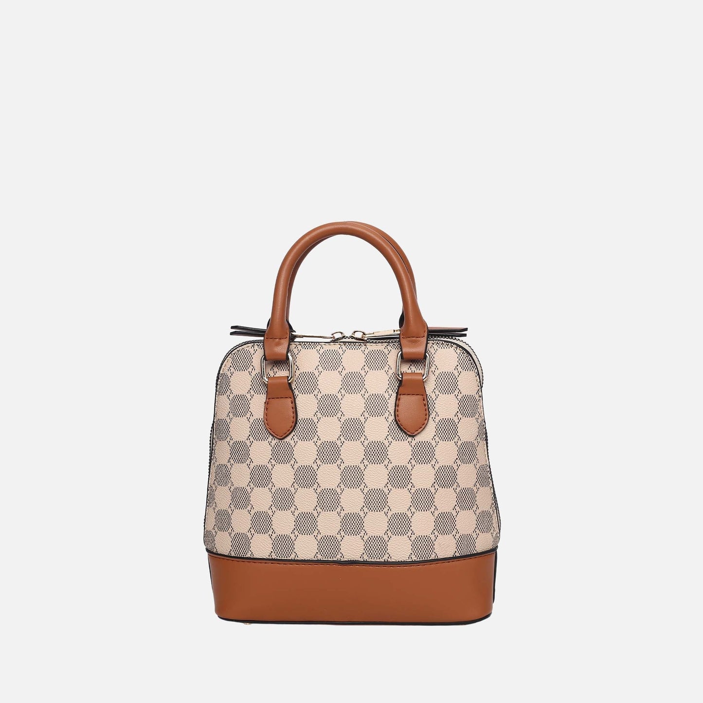 MKF Collection by Mia K. - Marjorie Circular Print Satchel Bag