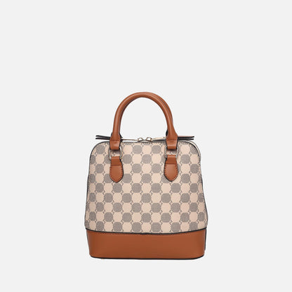 MKF Collection by Mia K. - Marjorie Circular Print Satchel Bag