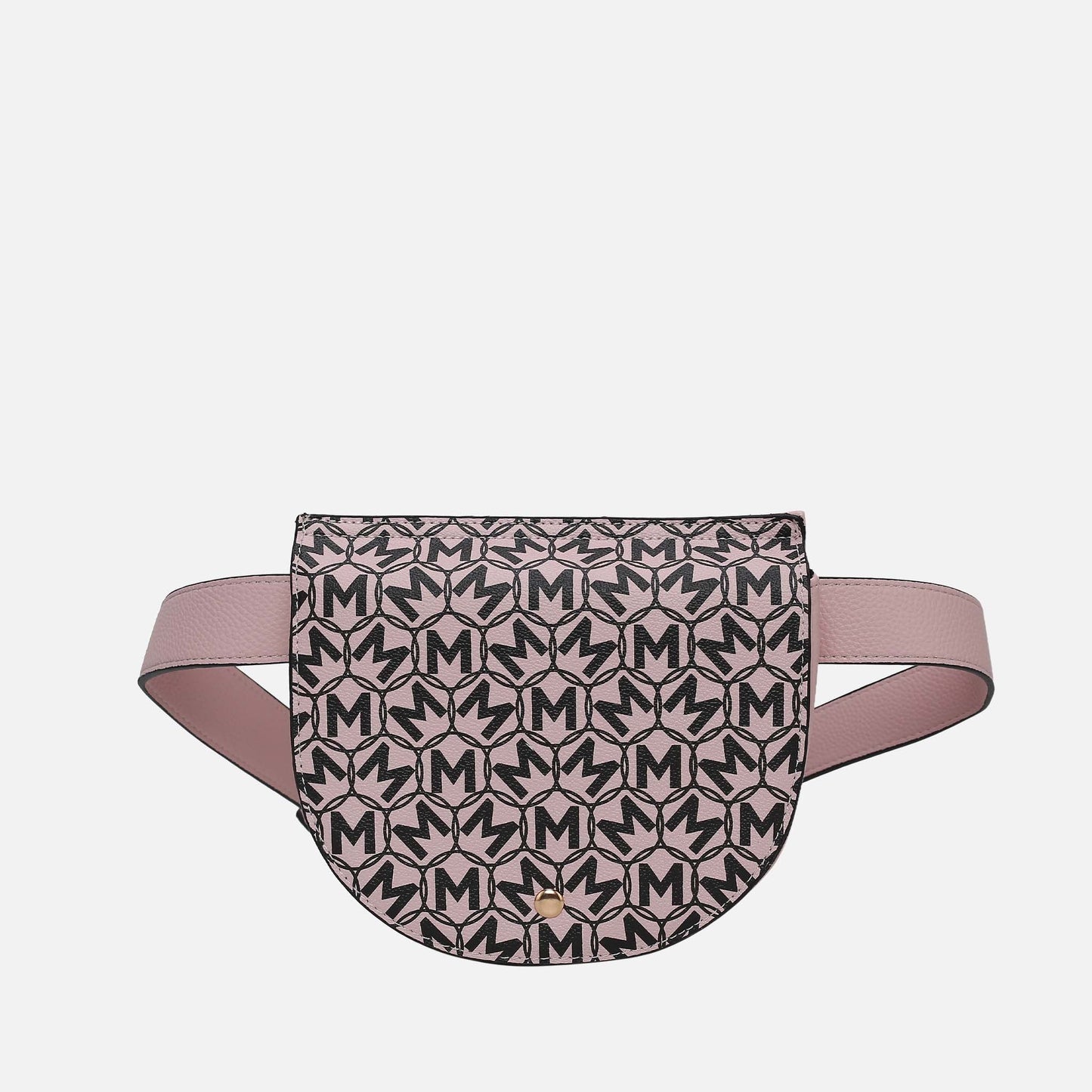 MKF Collection by Mia K. - Daksha Monogram Belt Waist Bag
