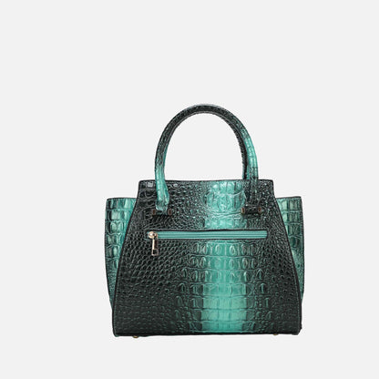 MKF Collection by Mia K. - Bently Croc-Embossed Tote and Set