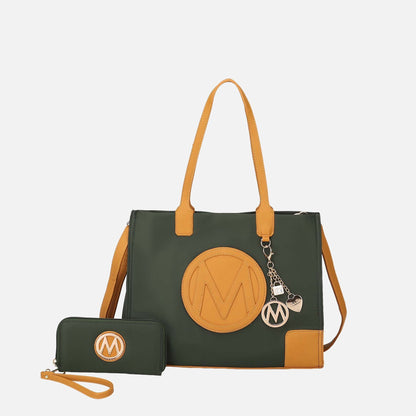 MKF Collection by Mia K. - Louise Tote Bag and Wallet Set