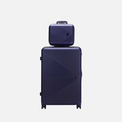 MKF Collection by Mia K. - Felicity Carry-on Roller and Cosmetic Case Set