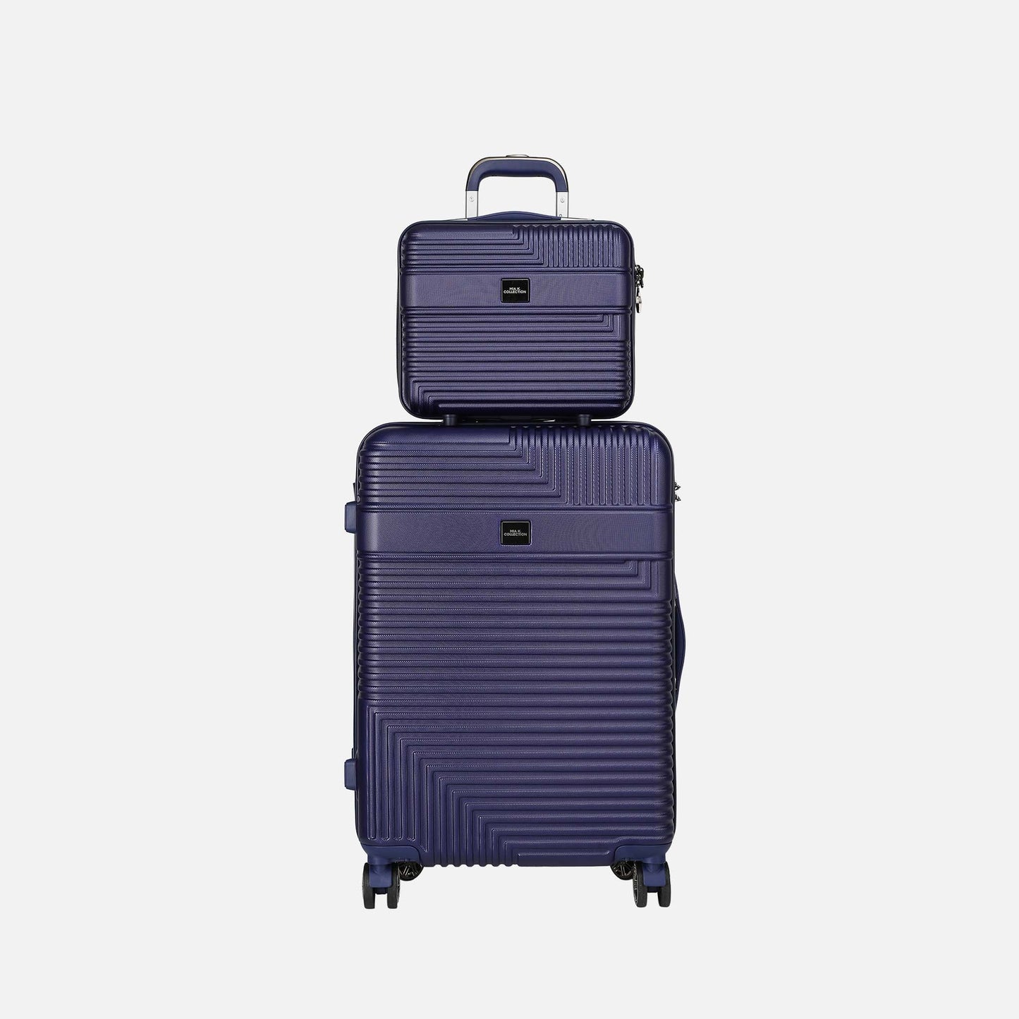 MKF Collection by Mia K. - Mykonos Carry-on Roller and Cosmetic Case Set
