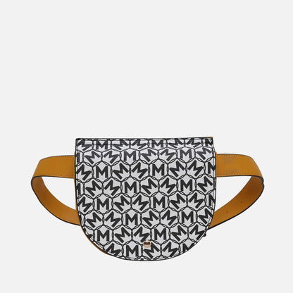 MKF Collection by Mia K. - Daksha Monogram Belt Waist Bag