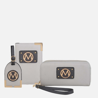 MKF Collection by Mia K. - Darla Wallet and Travel Set