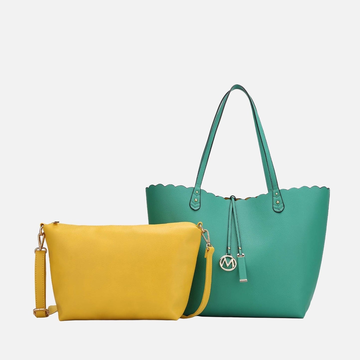 MKF Collection by Mia K. - Amahia Tote Bag and Crossbody Set