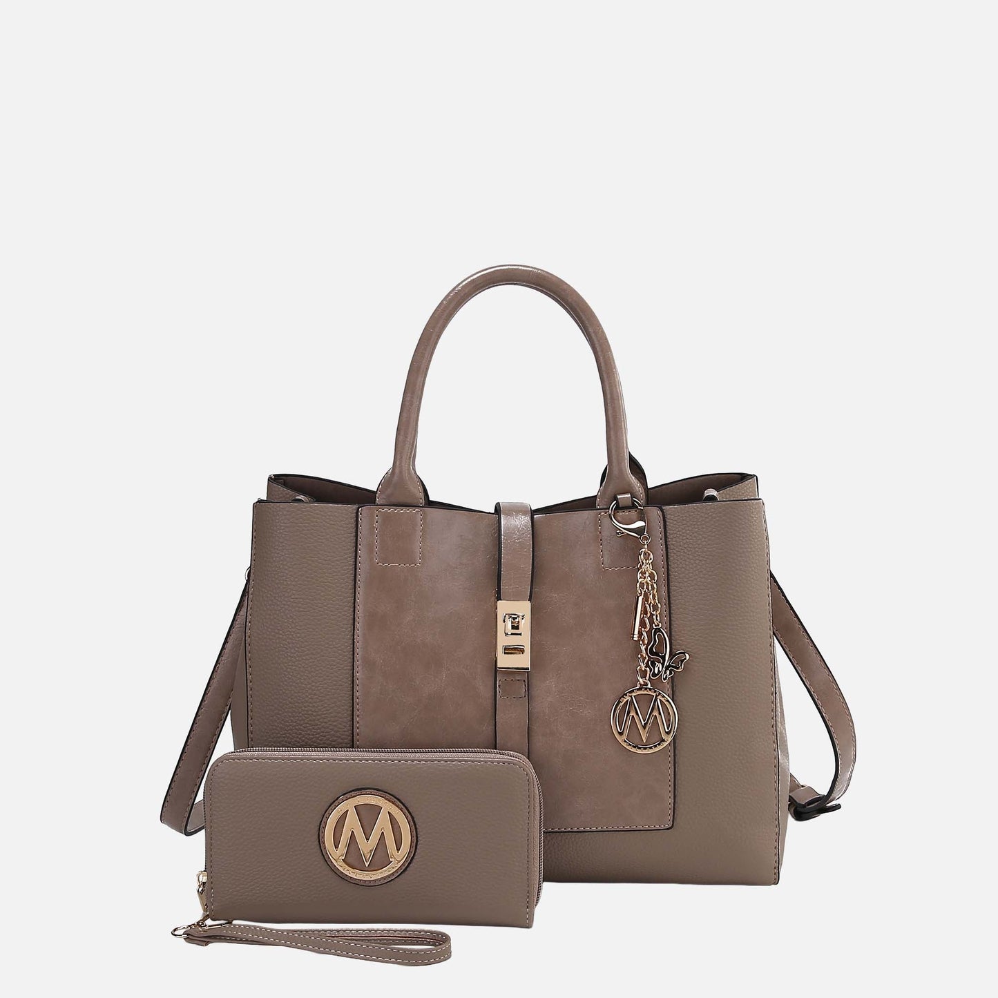 MKF Collection by Mia K. - Yola Shoulder Bag and Wallet Set