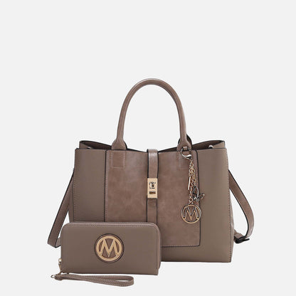 MKF Collection by Mia K. - Yola Shoulder Bag and Wallet Set