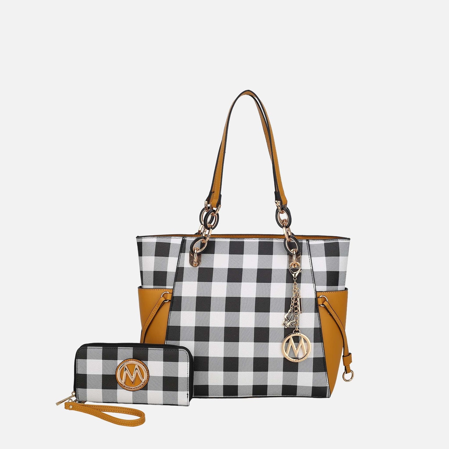 MKF Collection by Mia K. - Yale Tote Bag and Wallet Set