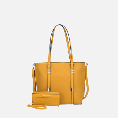 MKF Collection by Mia K. - Emery Tote Bag and Wallet Set