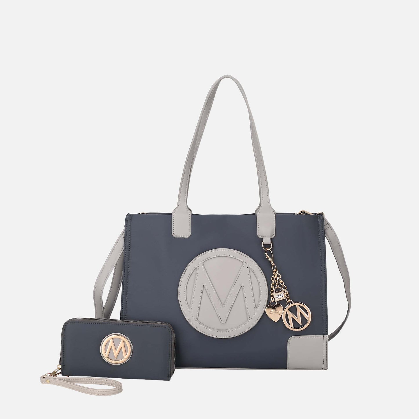 MKF Collection by Mia K. - Louise Tote Bag and Wallet Set