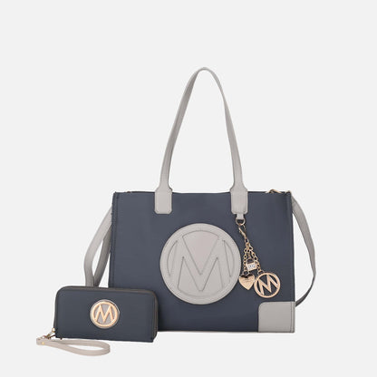 MKF Collection by Mia K. - Louise Tote Bag and Wallet Set