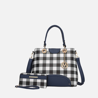 MKF Collection by Mia K. - Gabriella Handbag and Wallet Set