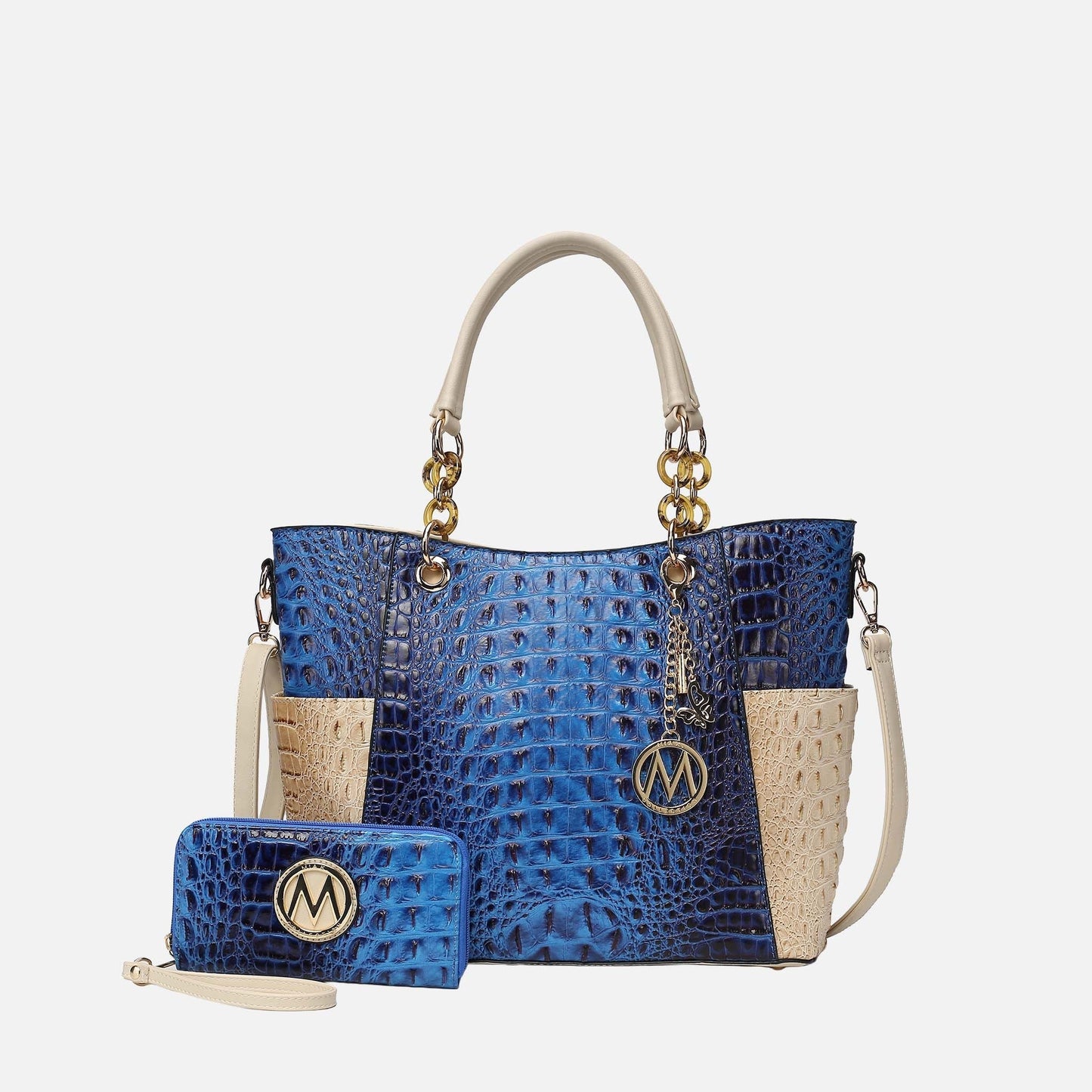 MKF Collection by Mia K. - Merlina Tote Bag and Wallet Set