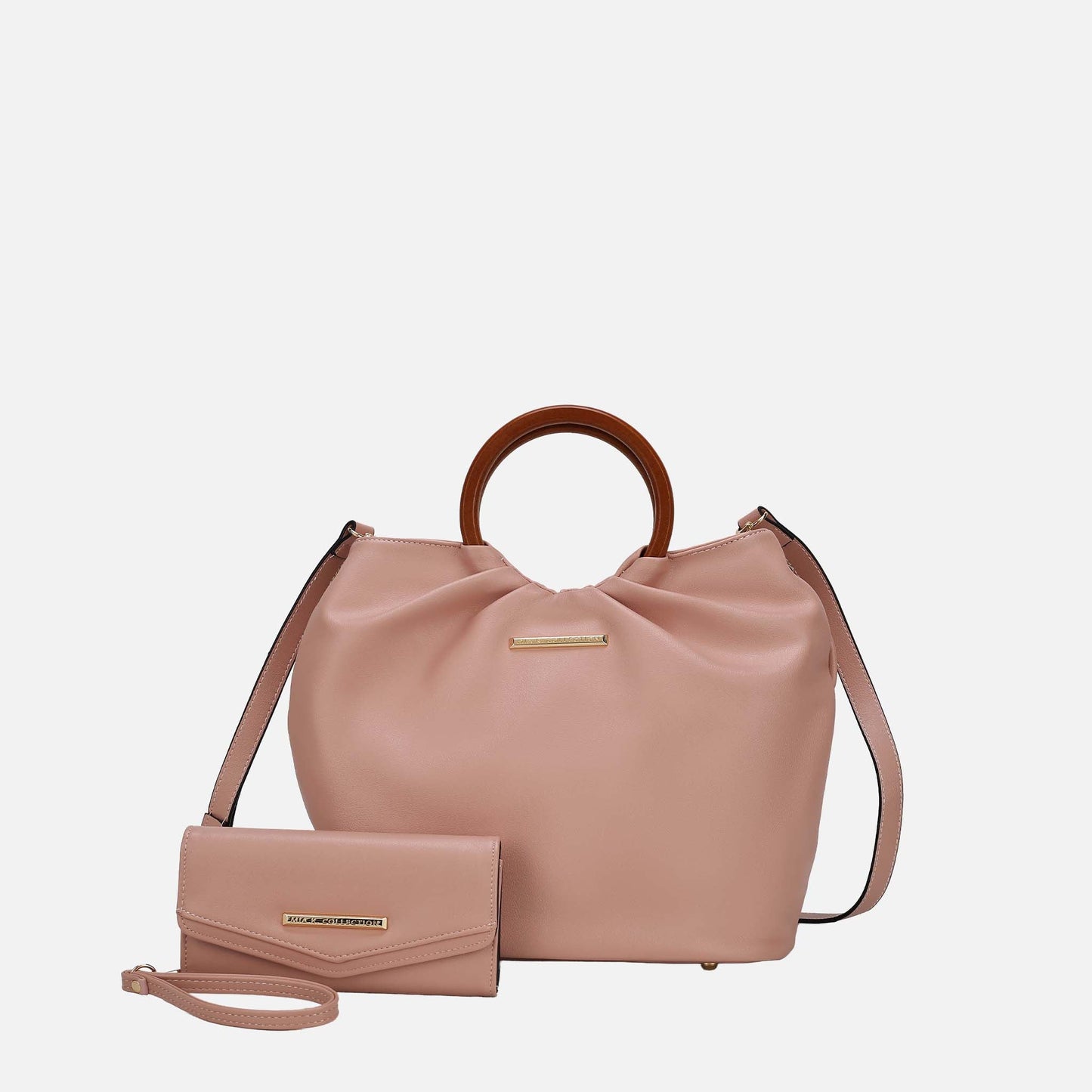 MKF Collection by Mia K. - Leilani Tote Bag and Wallet
