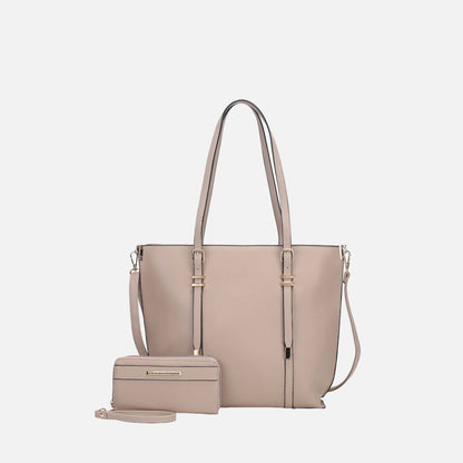 MKF Collection by Mia K. - Emery Tote Bag and Wallet Set