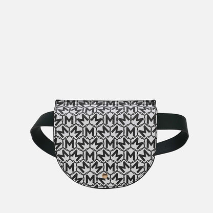MKF Collection by Mia K. - Daksha Monogram Belt Waist Bag