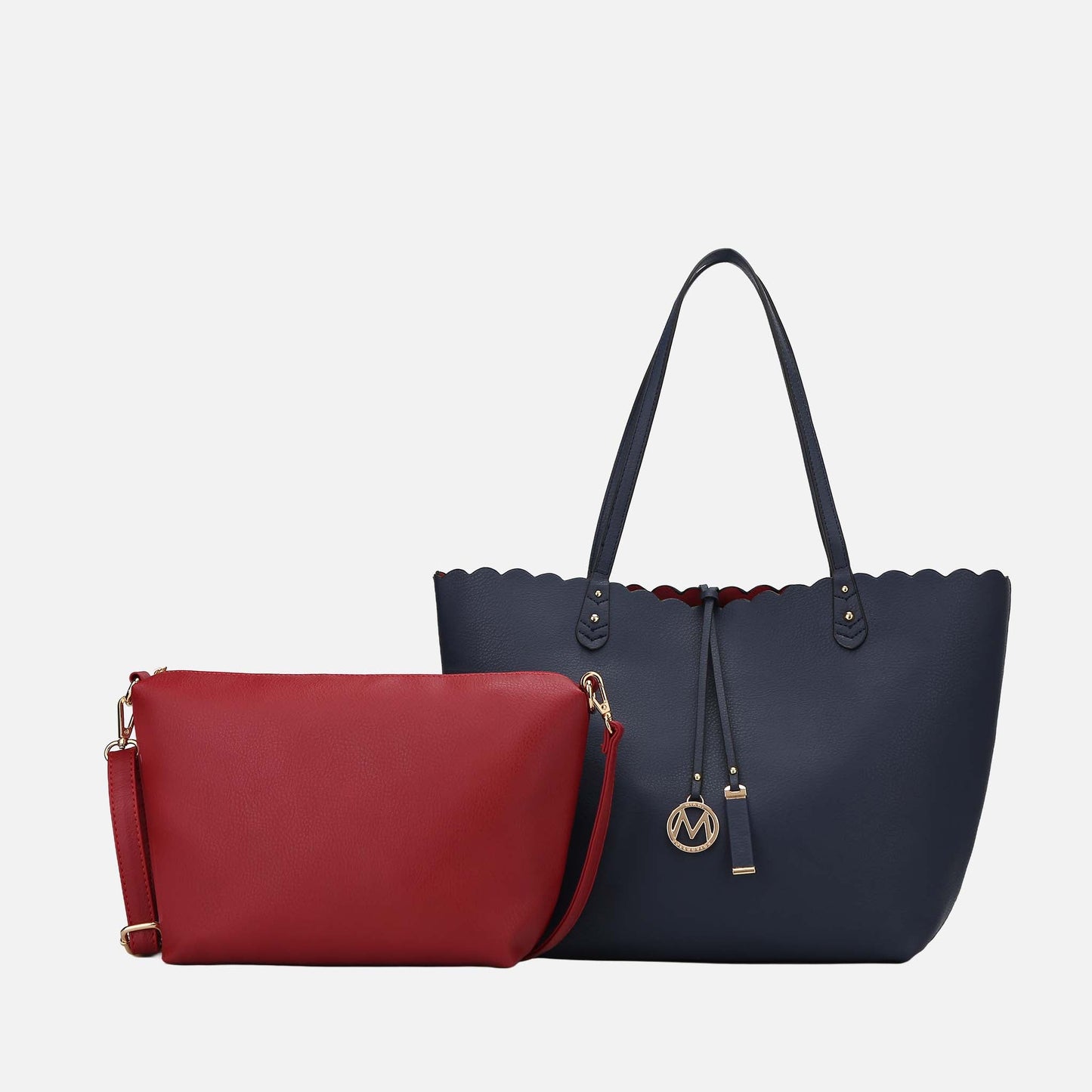MKF Collection by Mia K. - Amahia Tote Bag and Crossbody Set