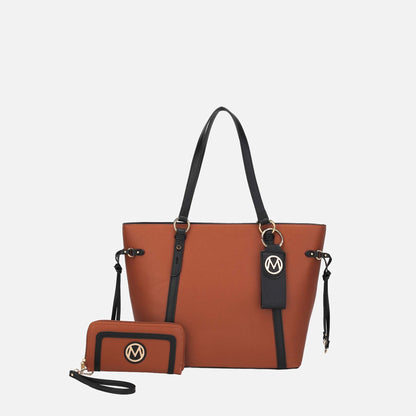 MKF Collection by Mia K. - Kioea Tote Bag and Set