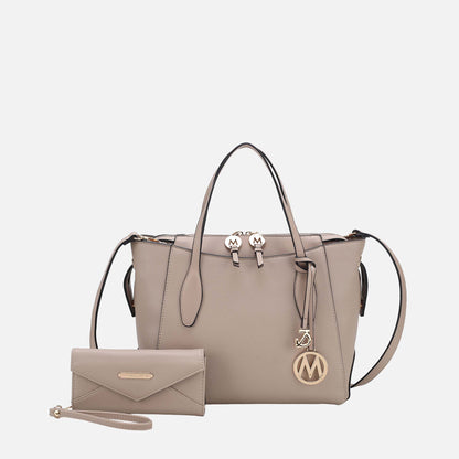 MKF Collection by Mia K. - Bruna Tote Bag and Wallet Set