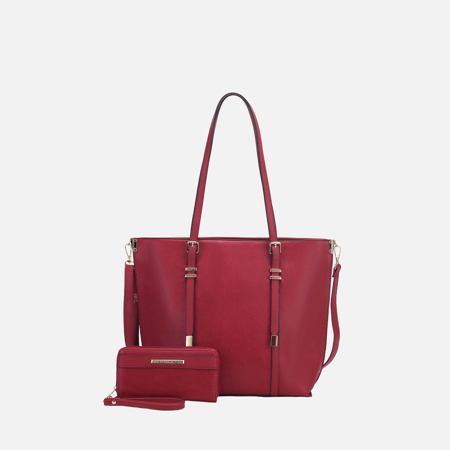 MKF Collection by Mia K. - Emery Tote Bag and Wallet Set