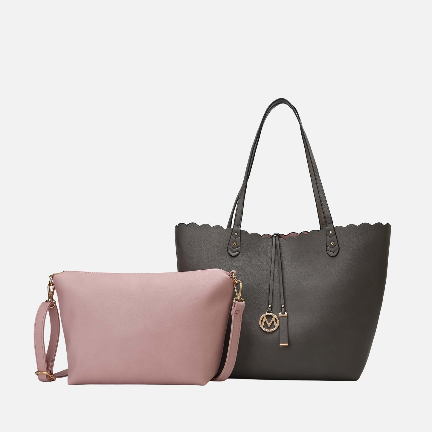MKF Collection by Mia K. - Amahia Tote Bag and Crossbody Set