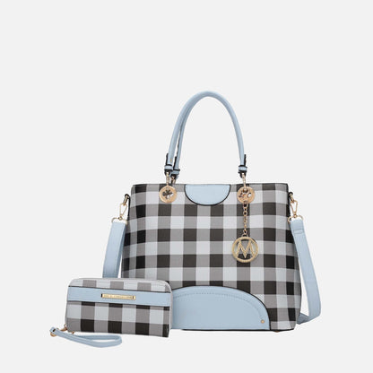 MKF Collection by Mia K. - Gabriella Handbag and Wallet Set