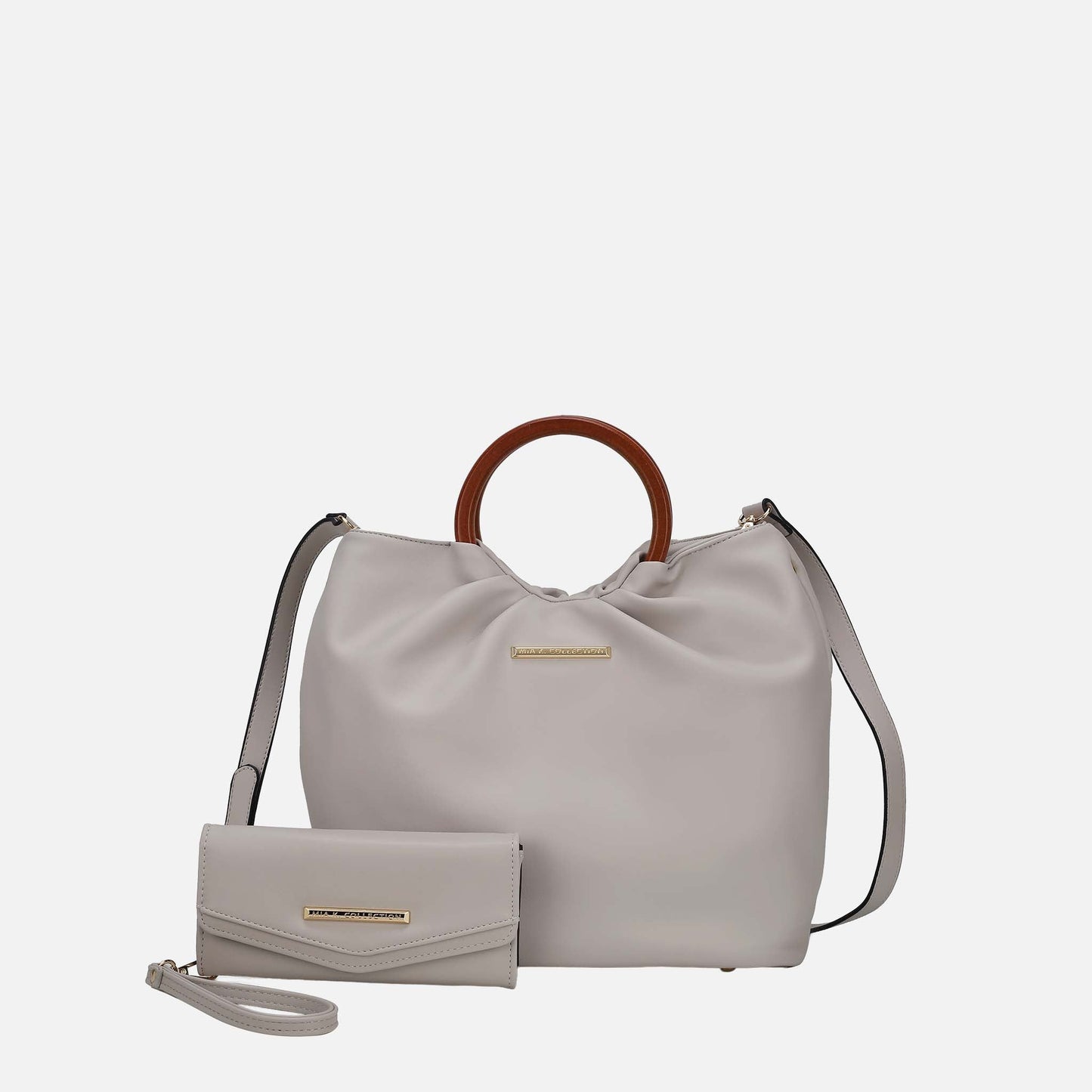 MKF Collection by Mia K. - Leilani Tote Bag and Wallet